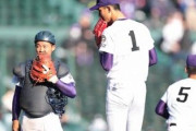 身長差30センチ　天理・達の快投導く政所の配球　選抜高校野球