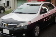 一体誰が･･･埼玉県警のパトカー６台にペンキのような塗料ぶち撒かれる　タイヤにも穴