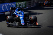F1モナコGP：アルピーヌのアロンソ「もう少しいい成績を期待していた」「レースの内容には満足している」