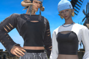 【FF14】課金装備「アスレジャーコスチュームセット」、GUで売っている服で再現コーデができると話題にｗｗｗｗｗ