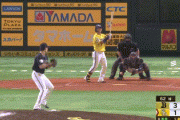 【ソフトバンク対オリックス21回戦】ソフトバンク・中村晃、オリックス張から第５号同点２ランホームラン！！！！！