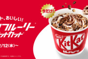 7年ぶりに『マックフルーリー キットカット』が復活！　2月12日より期間限定で発売開始！