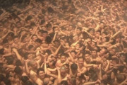 1万人の男で熱気 伝統の「はだか祭り」