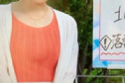 【画像】 NHKお天気お姉さん近藤奈央 「見えてる・・」 暴風でクッキリスケスケ事故にファン騒然