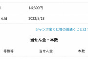 【大爆笑】サマージャンボ宝くじ、2等がたったの5万円WWWWWWWWWWW