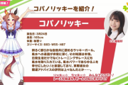 【ウマ娘】コパノリッキー165cmってよく見たらデカイな