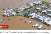 【異常気象】オーストラリア東部で大洪水が発生…100年に1度の豪雨に