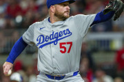 【悲報】ドジャース先発ブレイシアw w w w w w w w w w w w w w w w w w w w