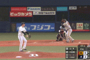 【GIF】巨人･中田翔がタイムリー！1点差に迫る！