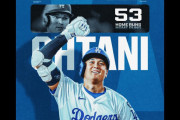 大谷翔平が２試合連続５３号ホームラン、本塁打王争いトップに、チームの地区優勝マジックは「３」、ドジャース対ジャイアンツ戦・実況スレの翻訳（海外の反応）