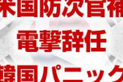 【速報】米国防総省で韓国を重視していた高官が電撃辞任！　終わったな…