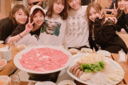 【乃木坂46】すき焼き打ち上げin福岡の時の山崎怜奈の位置...(画像あり)
