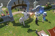 【FF14】家主がいても気にせず殴り続ける！？ハウジングの庭に木人を置くと「野生のモンク」に叩かれてるという人が結構いるらしいｗｗｗｗｗｗ