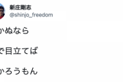 新庄ビッグボス「鳴かぬなら　光で目立てば　よかろうもん」