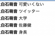 【悲報】上白石萌音さんのTwitterサジェストかわいそう