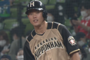 ハムの新ファースト髙濱(25) .288 7本 24打点 OPS.810