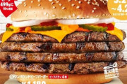 バーガーキングさん、還元キャンペーンにとんでもないメニューを出してしまうwww