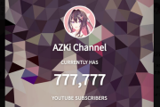 あずきち登録者777,777人おめでとう！！！「歌と地図のお姉さん」すごい！！！