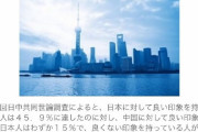 中国人「なんで日本人は中国にネガティブな印象を持っているの？」