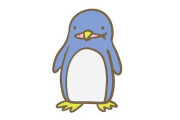 なぜか仁王立ちしたまま微動だにしないペンギンの上を見て納得