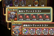 【パズドラ】シヴァドラ降臨来てるじゃん！こんなに周回難しかったっけwwww