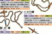 『ドラクエ』の「くさりがま」とかいう謎の装備