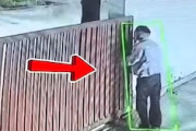 【動画】鉄製のゲートを開けようとした警備員が亡くなった事故。