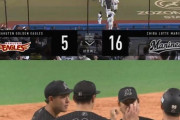 ロッテ2試合連続16得点て何ですの…
