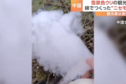 【中国】雪景色がウリの観光地、まさかのニセモノ…肝心の雪「実は綿」、気温が高く春節の連休までに雪積もらず