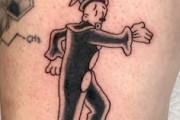 アニメーションTATTOO。複数人の刺青を繋げるとアニメーションになる作品が人気に。