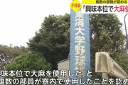 東海大硬式野球部員、大麻使用…なぜ、大学運動部で不祥事が相次ぐのか