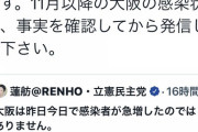 【悲報】大阪、+616で感染拡大が止まらない。民度、大阪ワクチン、有能なリーダーが揃ってるのになぜ…