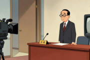 佐藤栄作、記者を追い出してテレビに一人で話す