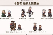 【グラブル】賢者最終誰からやる？2キャラづつのため実装間隔や条件に礎武器等が関わるか気になる