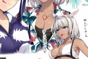 【FGO】武蔵ちゃんの水着姿を見た水着カイニス！！　「女が紐みてぇな服でウロウロするんじゃねぇ」