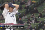 西武平井、粘投６回無失点で今季初勝利！