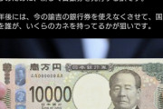 れいわ境界知能さん「新しい日本銀行券の発行は罠だ」