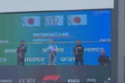 【鈴鹿】台湾人ドライバーが優勝、表彰式で中華民国国歌（台湾国歌）が流れる