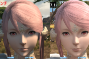 【FF14】6.x版のほうが好評？アウラ♀の顔ってグラアプデ前と後だったらどっちがいいと思う？