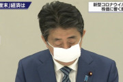 【マスクのクセ！】安倍晋三さん、この非常事態の中笑わせに来る