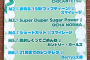 【速報】「Juice=Juice 林仁愛バースデーイベント2026」セットリストがこちら！【15歳】