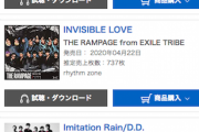 【速報】オリコン1位 784枚　2位 737枚　3位 713枚・・・
