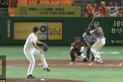 【gif】西のホームラン、綺麗すぎるwwww