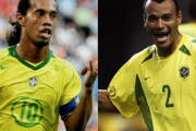 【元ブラジル代表】ロナウジーニョのプレーは「予測不可能」　元“世界最高の右SB”、同胞の“天才性”に脱帽