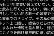 添田詩織泉南市議にストーカー行為、車をネットに晒し嫌がらせ  [1/24]