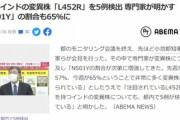 【悲報】東京都内で新型コロナのインド変異株｢L452R｣を5件検出