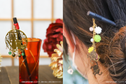 「魔女の宅急便＆千と千尋の神隠し」イメージの簪が受注生産販売！華やかヘアスタイルに変身