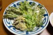 【画像】山菜の天ぷら作ったぞ！！！