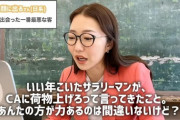【正論】CA「日本人サラリーマンの客が一番タチが悪い。海外のジェントルマン見習え」