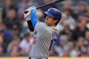 大谷翔平 5試合連続マルチヒット！2本の長打で打率は.340に上昇
